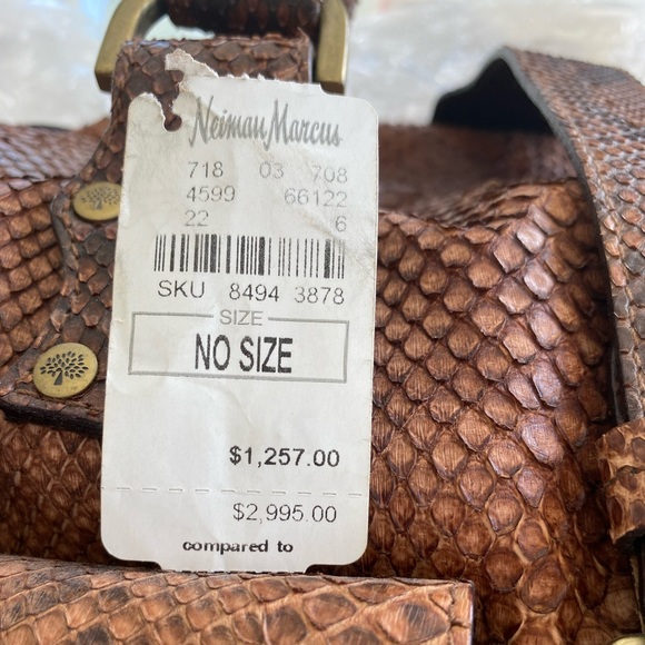 Mulberry Python Bag- STUNNING! - Picture 7 of 12